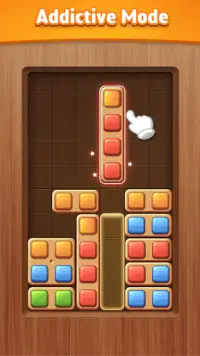 Color Wood Block Puzzle - Free Fun Drop Brain Game Screen Shot 1