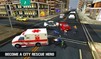 911 शहर एम्बुलेंस बचाव Screen Shot 5