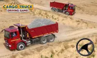 Simulador de transporte de caminhão real off-road Screen Shot 0