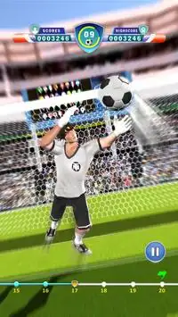 free football flick strike 3d: world soccer game Screen Shot 2