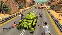 Tank Highway Zombies Roadkill Survival Shelter Screen Shot 8