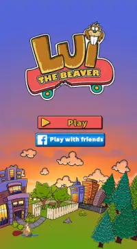 Lui the Beaver - Arcade game Screen Shot 0