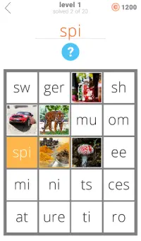 1 Pic 1 Clue: Word Search Game Screen Shot 6