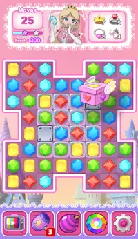 Jewels Princess Puzzle 2020 - Match 3 Puzzle Screen Shot 9