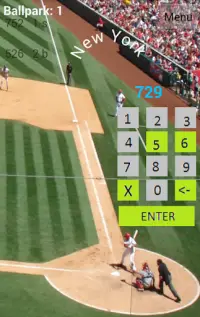 Baseball Bingo Screen Shot 1
