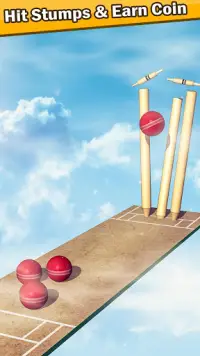 Top Cricket Ball Slope Game Screen Shot 2