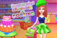 Compras en el supermercado y Girls Cooking Mania Screen Shot 6