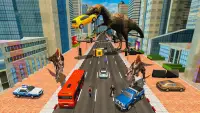 Deadly Dinosaur Simulator: Wild Dino City Attack Screen Shot 4