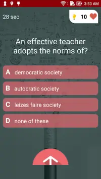 Teaching Aptitude Test Quiz Screen Shot 3