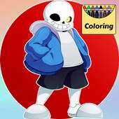Coloring Game for Sans Tales