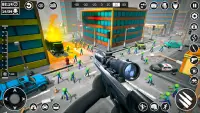 Stick Sniper : Jeux de zombies Screen Shot 0