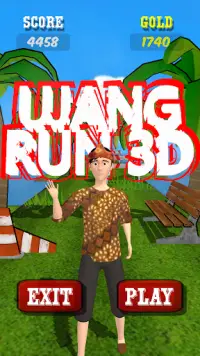 Ujang Run 3D Screen Shot 6