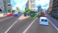 Modern Bus 3D Parking Games Screen Shot 3