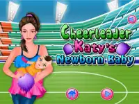 Cheerleader Babypflege-Spiele Screen Shot 0