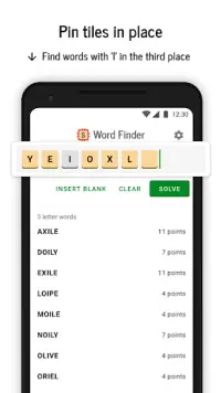 Word Finder for SCRABBLE: Cheat and Helper app Screen Shot 1