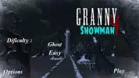 Horror Snowman Granny Game : Snowman Is Granny 4 Screen Shot 0