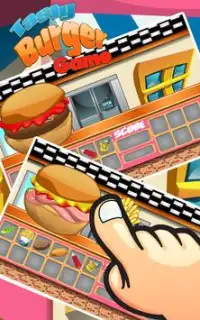 Tasty Burger Game Screen Shot 1