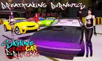 Skyline crazy car drifting - carreras de deriva Screen Shot 3