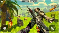 Deer giochi di caccia: giochi Sniper Hunter Screen Shot 0