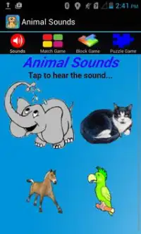 Animal Sounds Games for Kids Screen Shot 1