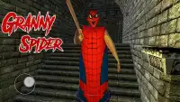 Spider Horror Granny Escape Game - Scary House 3D Screen Shot 3