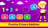School Math Kids: Good Game For Kids & Teachers Screen Shot 1