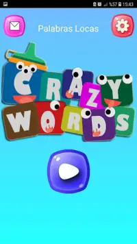 Crazy Words - Juego de búsqueda de palabras Screen Shot 0