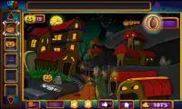 50 уровней - игра Хэллоуин побег Screen Shot 1