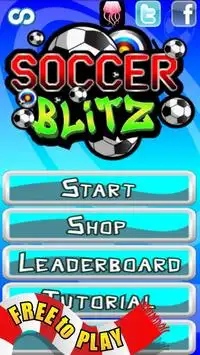 Футбол Soccer Blitz Screen Shot 0