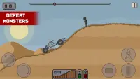 Death Rover - 스페이스 좀비 레이싱 Screen Shot 1