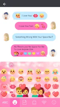 Emoji Love Stickers for Chatting Apps(Add Sticker) Screen Shot 0