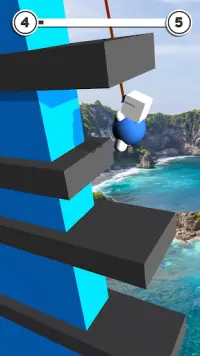 Rope Jump Down - Bounce Tower Screen Shot 1
