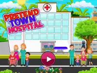 Pretend Town Hospital Doctor Screen Shot 0