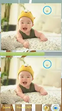 違いの赤ちゃんゲームを探します Screen Shot 1