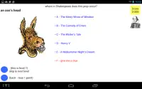 Shakespeare Props Quiz Screen Shot 3