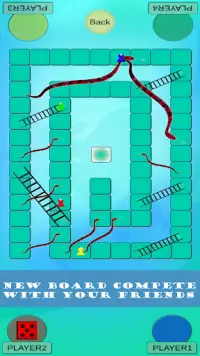 Snakes and Ladders - New Theme - Free Board Games Screen Shot 2