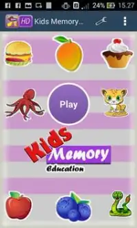 Kids Education Memory Screen Shot 0