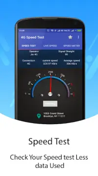 4G Speed Test & Meter Screen Shot 0