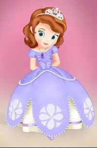 Sofia Princess Puzzle Game Screen Shot 1