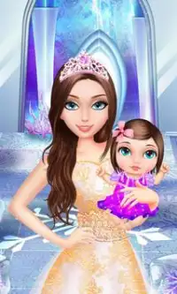 Ice Princess: Frozen Baby Care Screen Shot 3