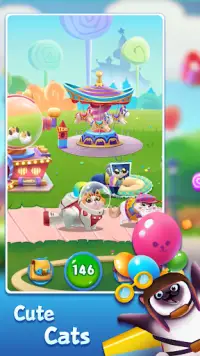 Candy Cat: Match 3 candy games Screen Shot 0