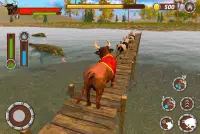 Bull Family Simulator: Wildlife Family Game Screen Shot 7