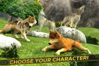 Wolves Clan! Wild Animals Sim Screen Shot 2