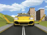 Flying Taxi car simulator Screen Shot 11
