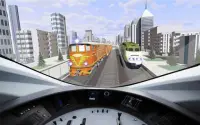 تدريب سباقات محاكي 2019: قطار جديد ألعاب 3D Screen Shot 1