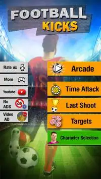 Soccer Free Kicks League: World Cup Final 2018 Screen Shot 1