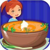 Roasted Pumpkin Soup-Street food Cooking games