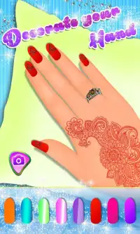 Nail Design Salon: Manicure nail makeover girlgame Screen Shot 2