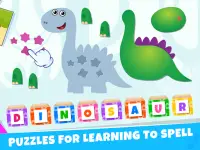 Bini Dino Puzzles for Kids! Screen Shot 15