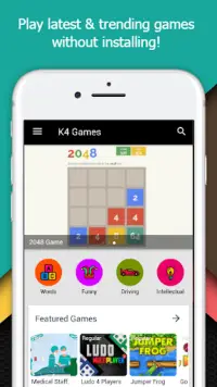 K4 Games - India's own gaming app Screen Shot 0